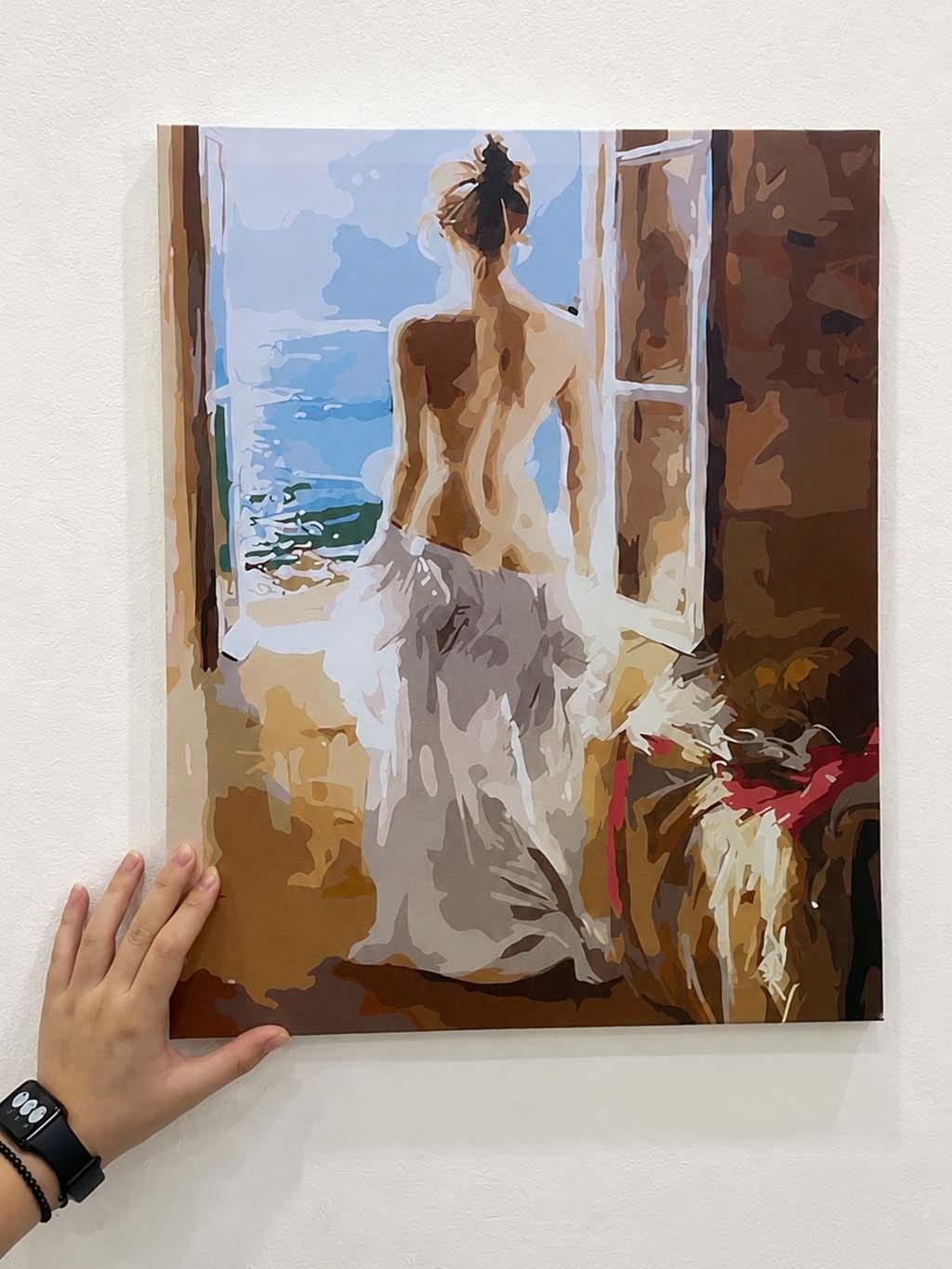Customer photo review of Femme dénudée et grand Soleil