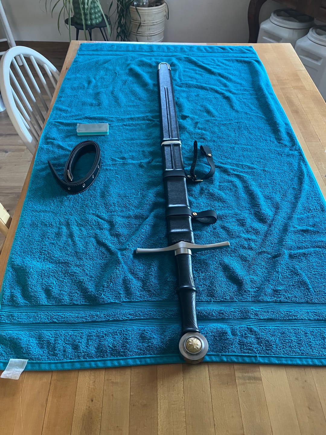 Customer photo review of The Vanguard Hand and a half Sword
