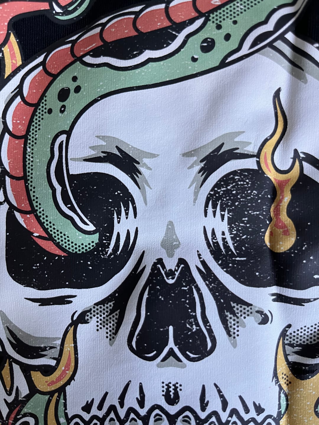 Customer photo review of Skull Snake T-Shirt