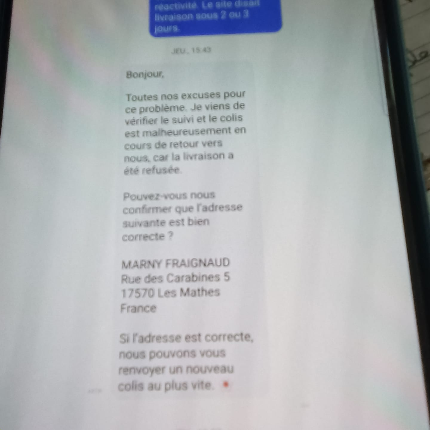Customer photo review of Pivoines - Rose