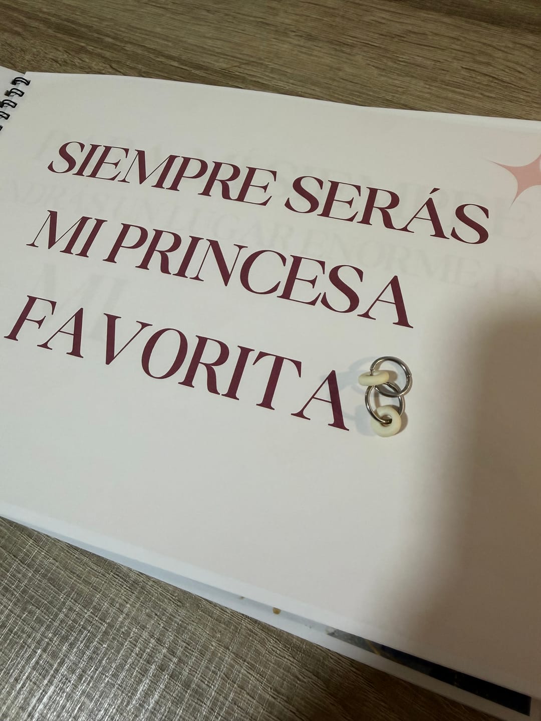 Customer photo review of Álbum Imprimible Feliz Cumpleaños
