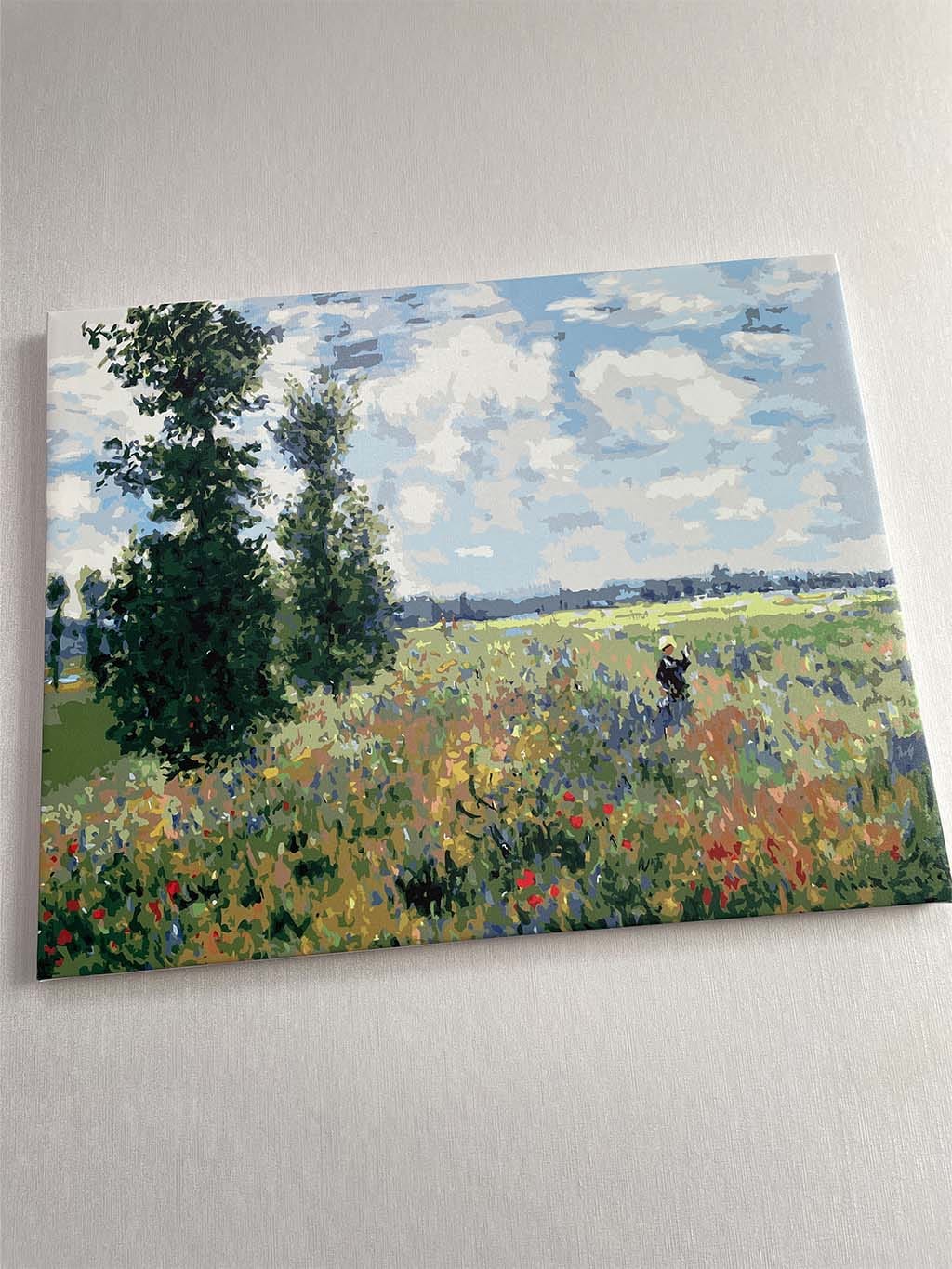 Customer photo review of Monet Champ de coquelicots