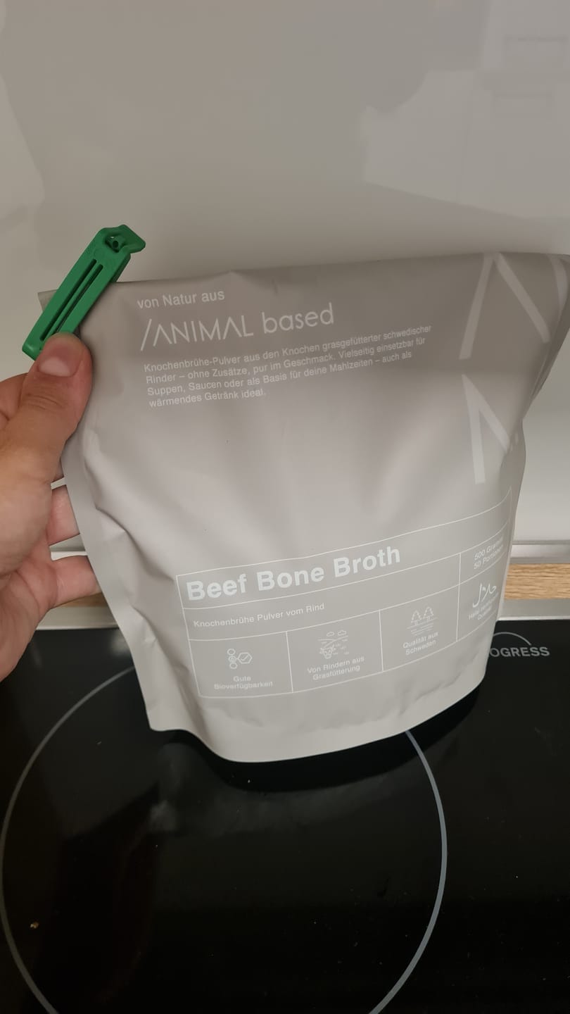 Customer photo review of Knochenbrühe Pulver 500g