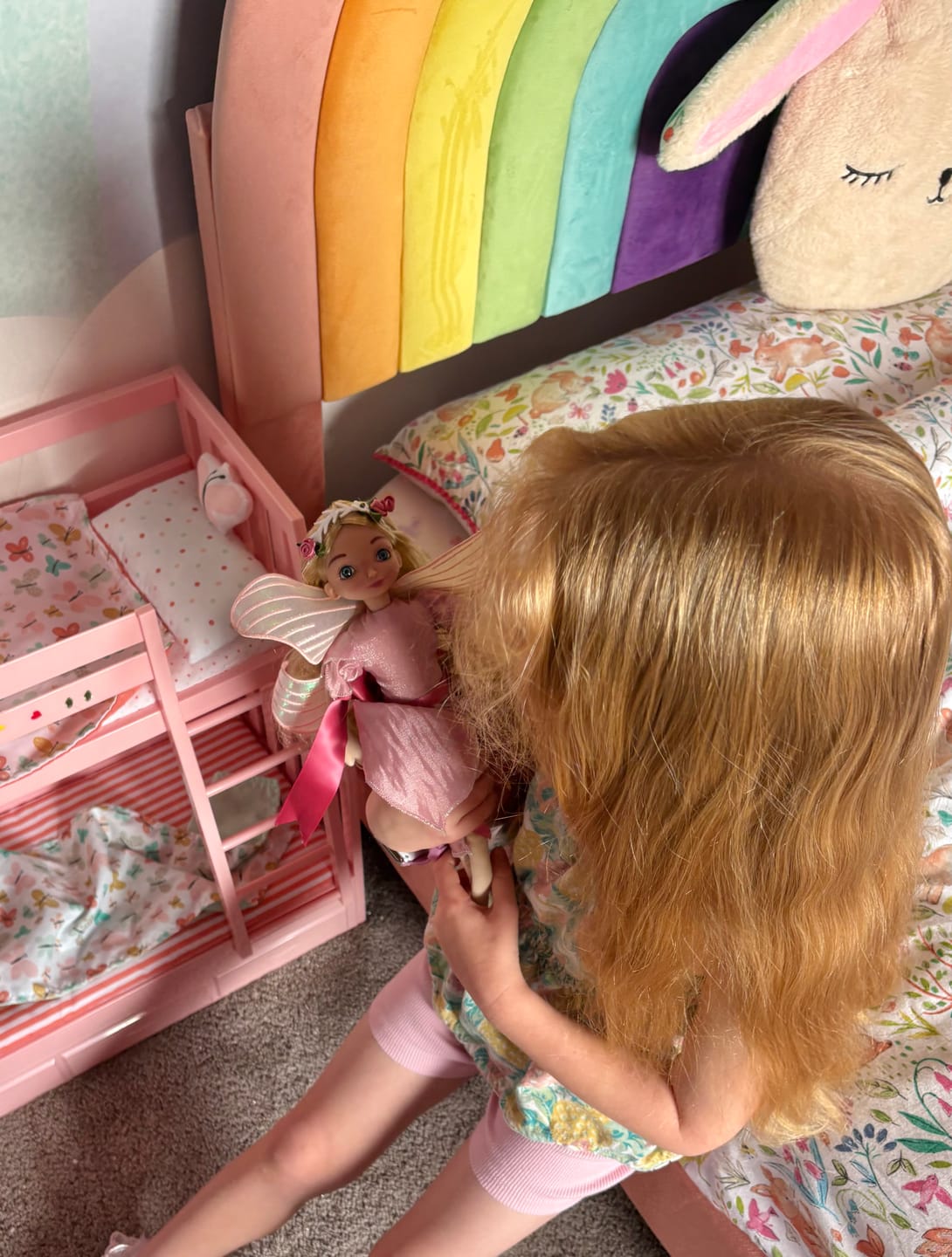 Customer photo review of My Forever Tooth Fairy Gift Set -Girl - Includes Storybook, Tooth Fairy Doll, Tooth Tote & Dis'Play' Keepsake Case