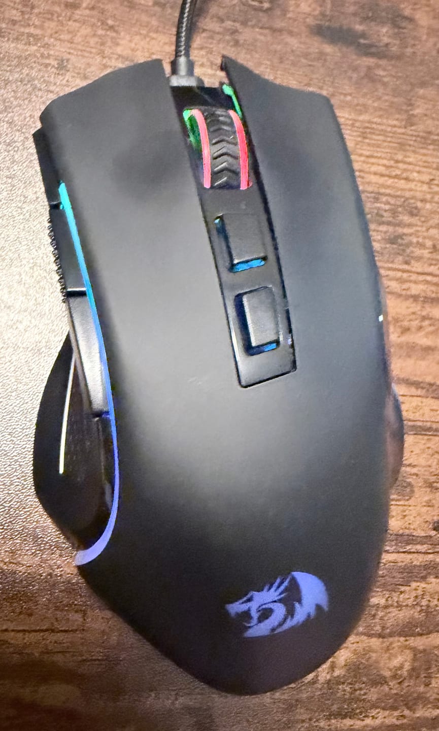 Customer photo review of Redragon M602-KS 2.4G Dual mode Wireless Gaming Mice