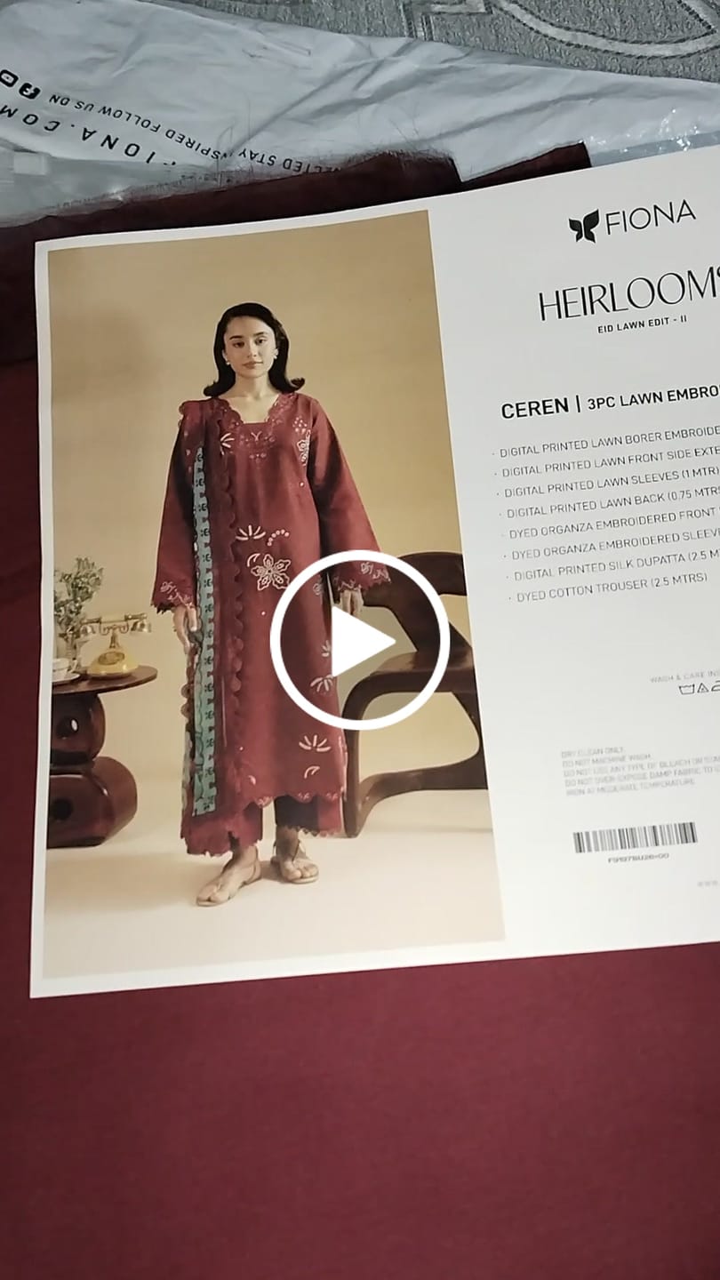 Customer video review of Ceren