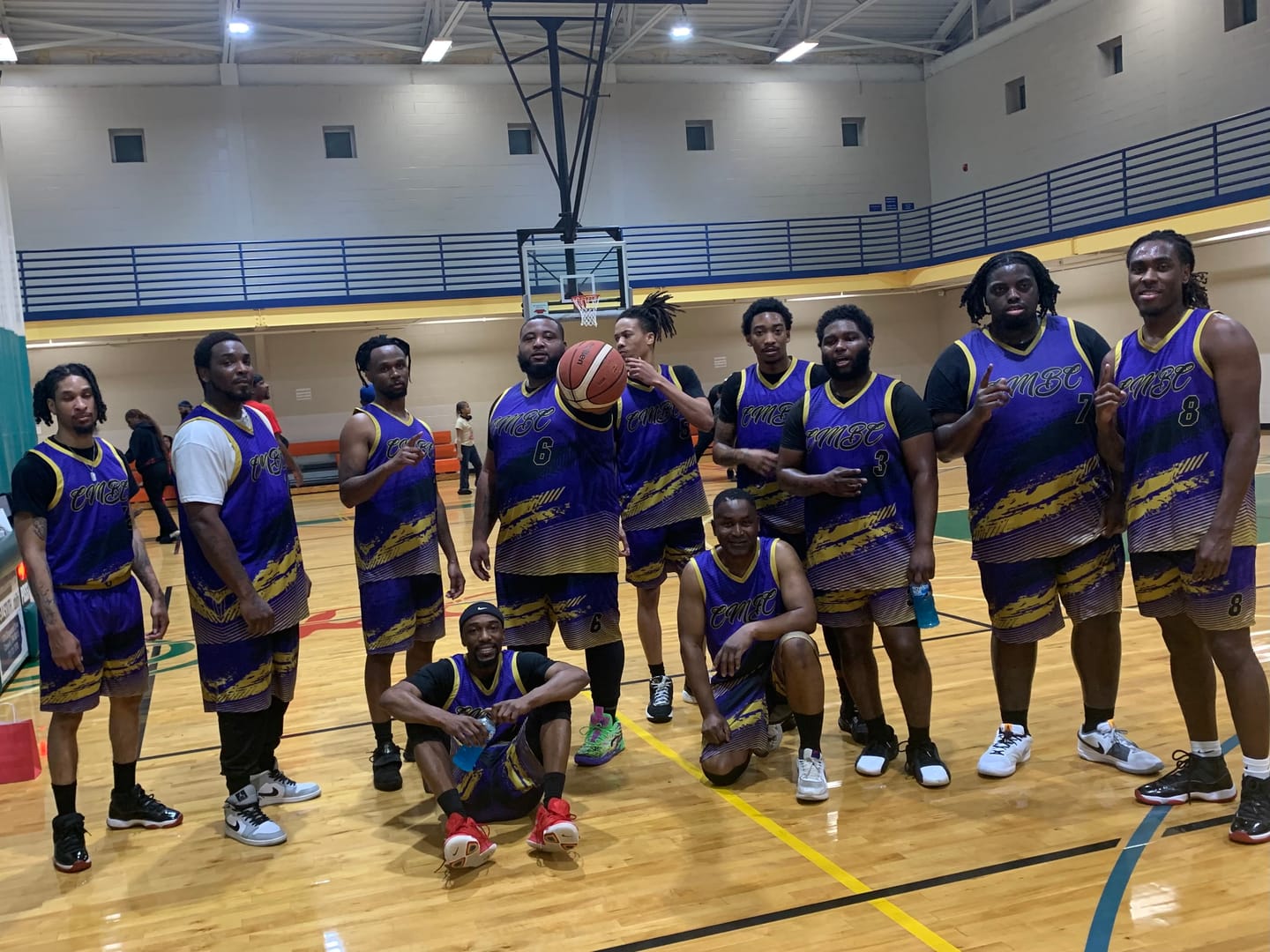 Customer photo review of Custom Purple Black and Old Gold Graffiti Pattern Sports Uniform Basketball Jersey