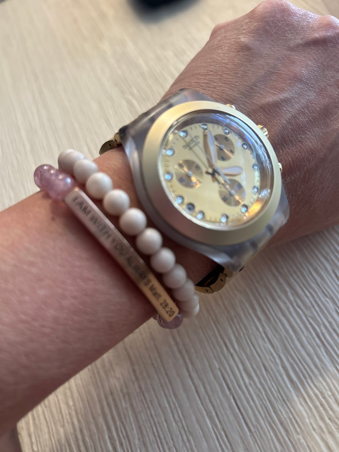 Customer photo review of I AM WITH YOU ALWAYS (POS)