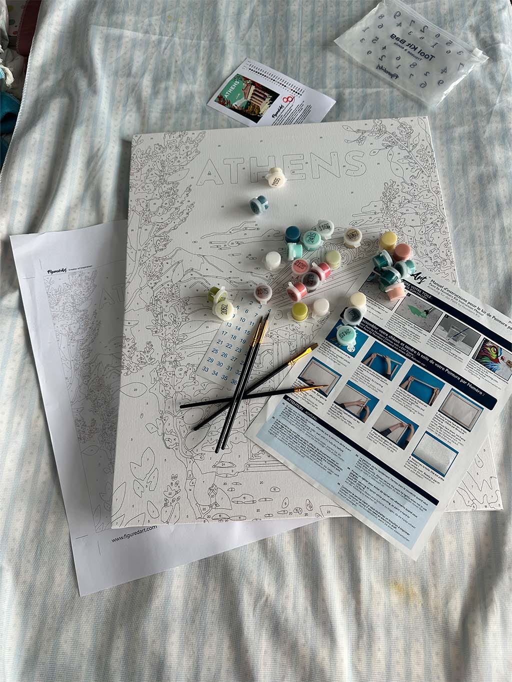 Customer photo review of Affiche Vintage Athènes