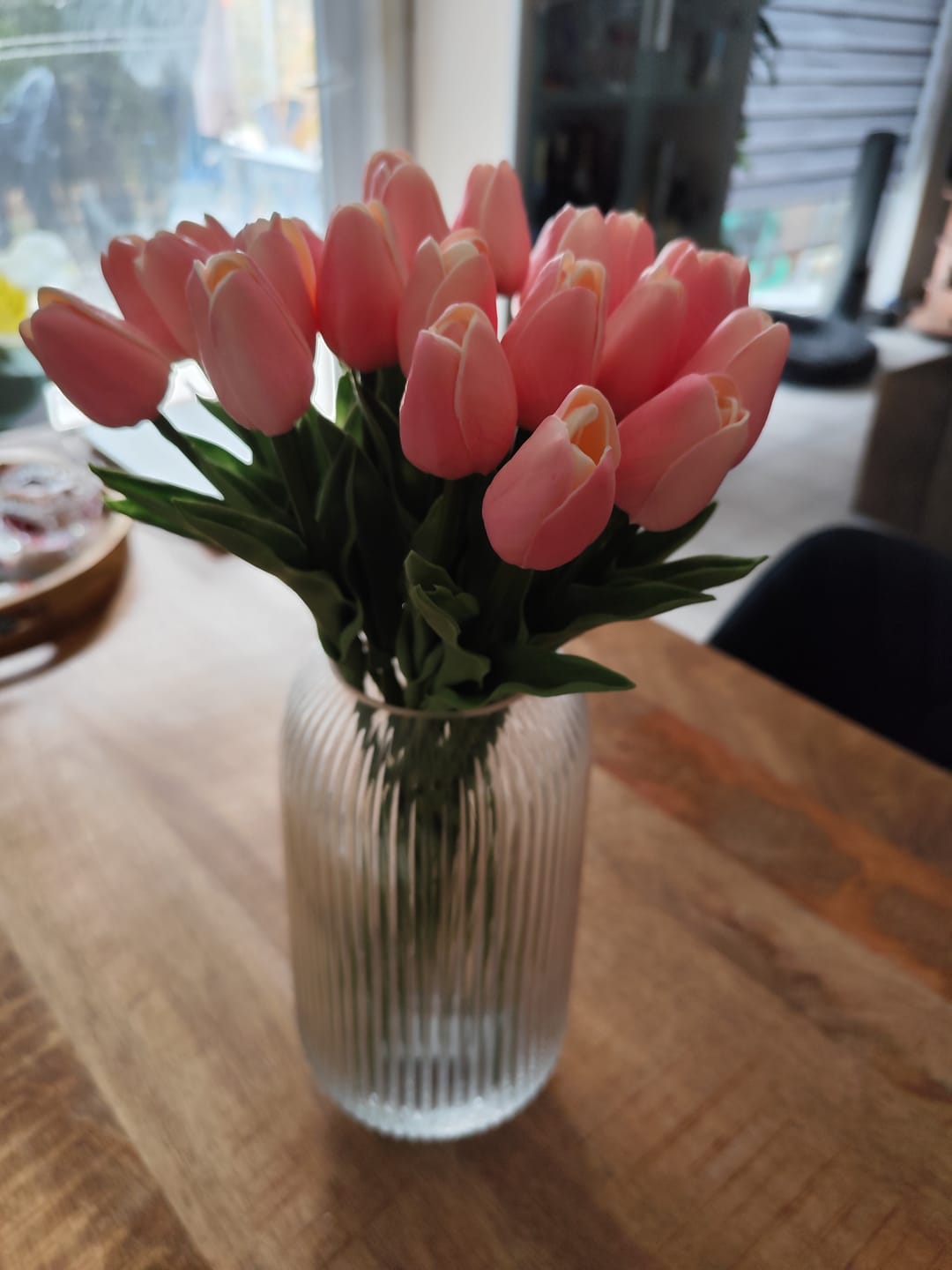 Customer photo review of Tulpen Boeket - Roze (25 stengels)
