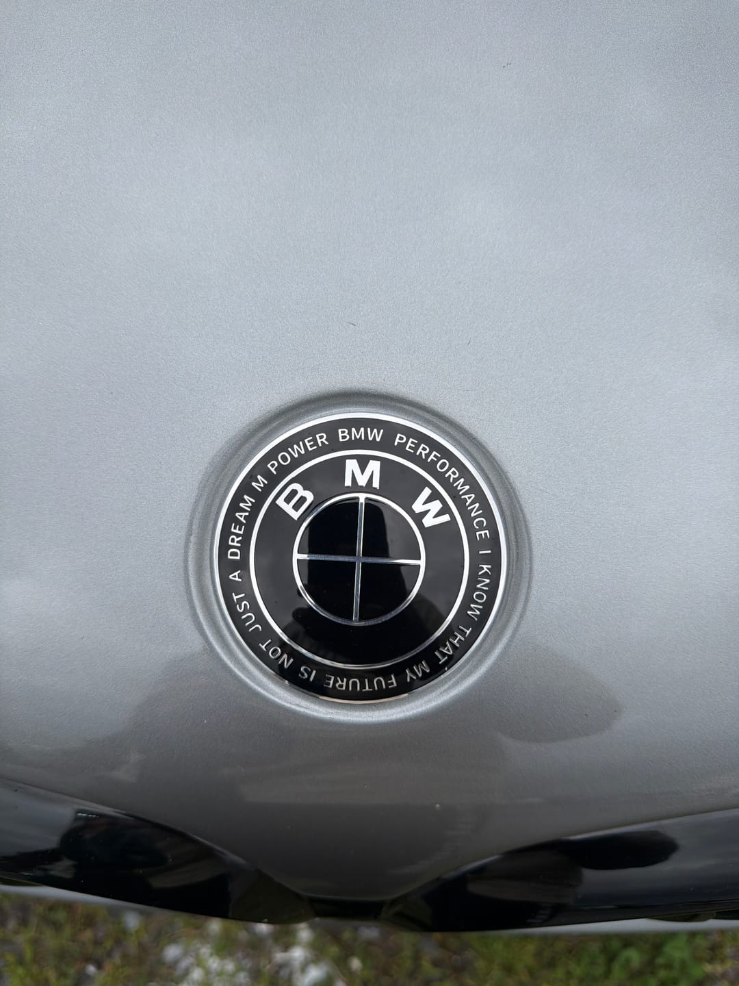 Customer photo review of BMW 50TH ANNIVERSARY EMBLEM BADGE - FULL BLACK