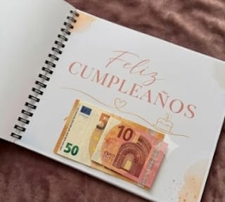 Customer photo review of Álbum Imprimible Feliz Cumpleaños