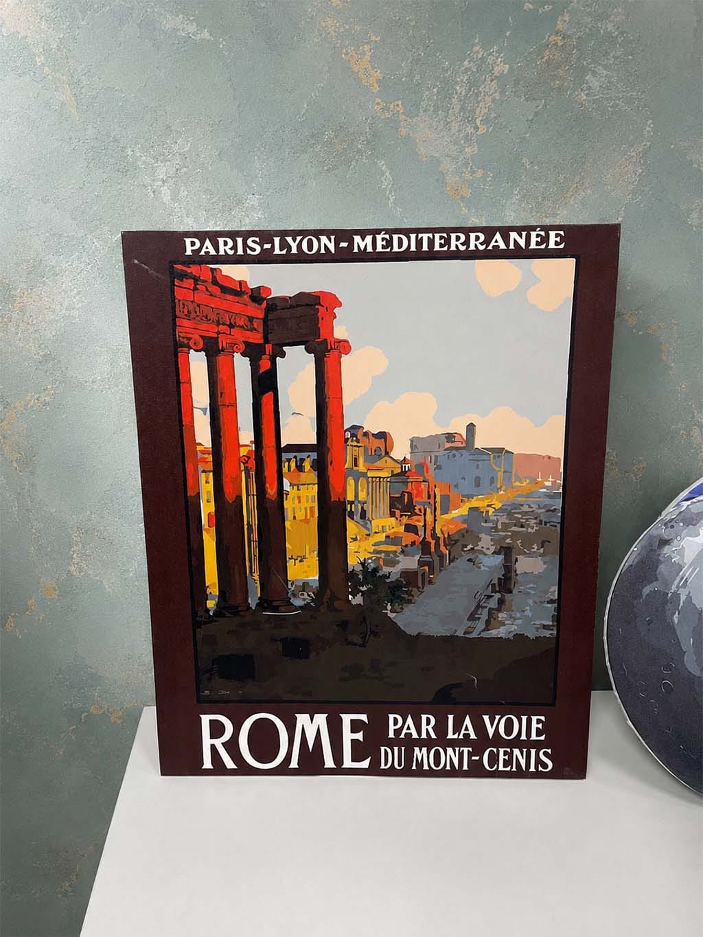 Customer photo review of Affiche vintage de Rome