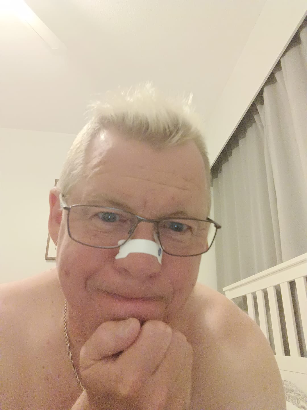 Customer photo review of Nuku Sleep Nasal Strips