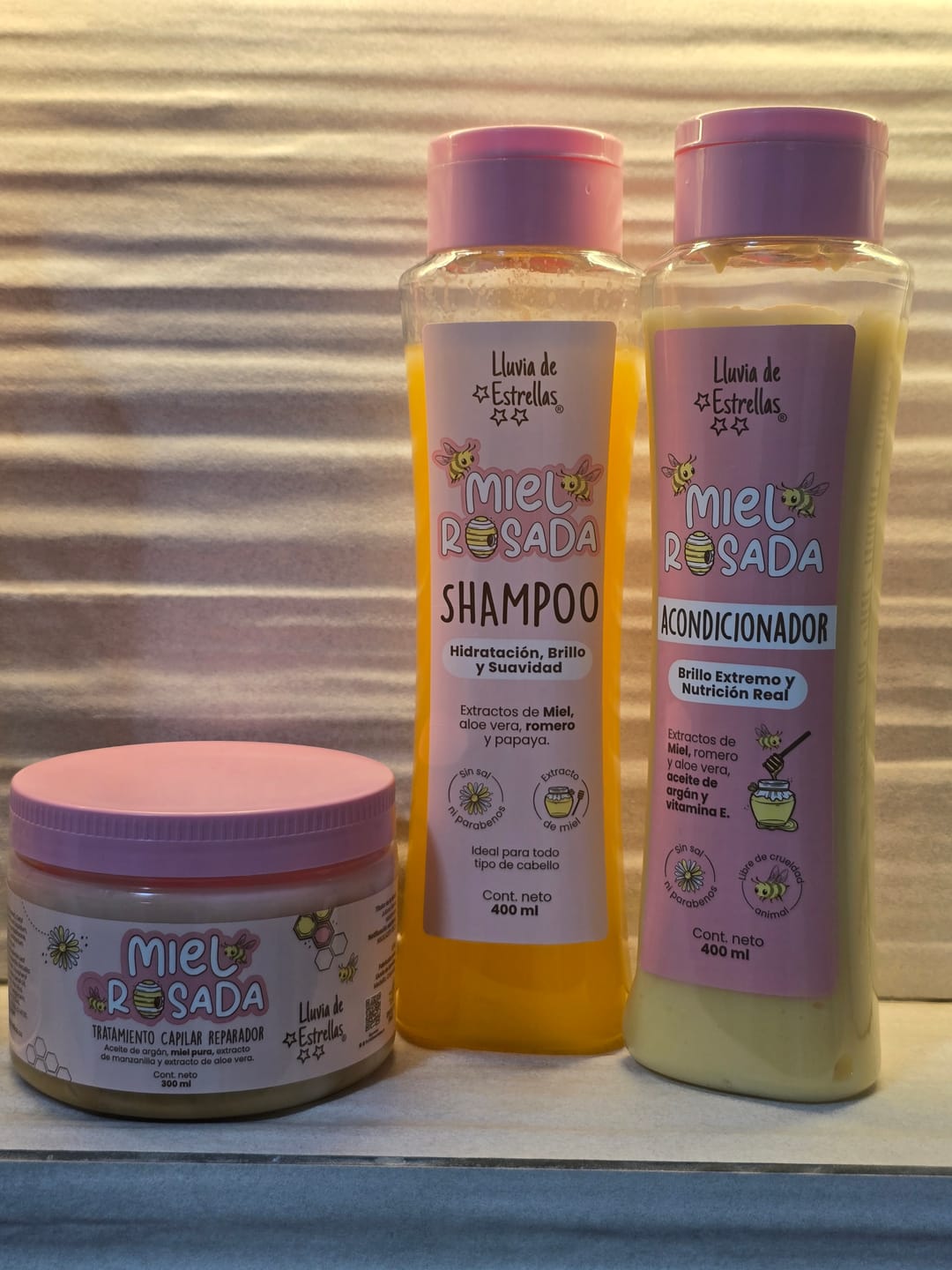 Customer photo review of LINEA MIEL ROSADA