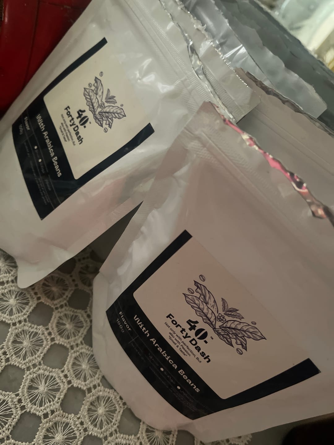 Customer photo review of باقة القهوة الكاملة