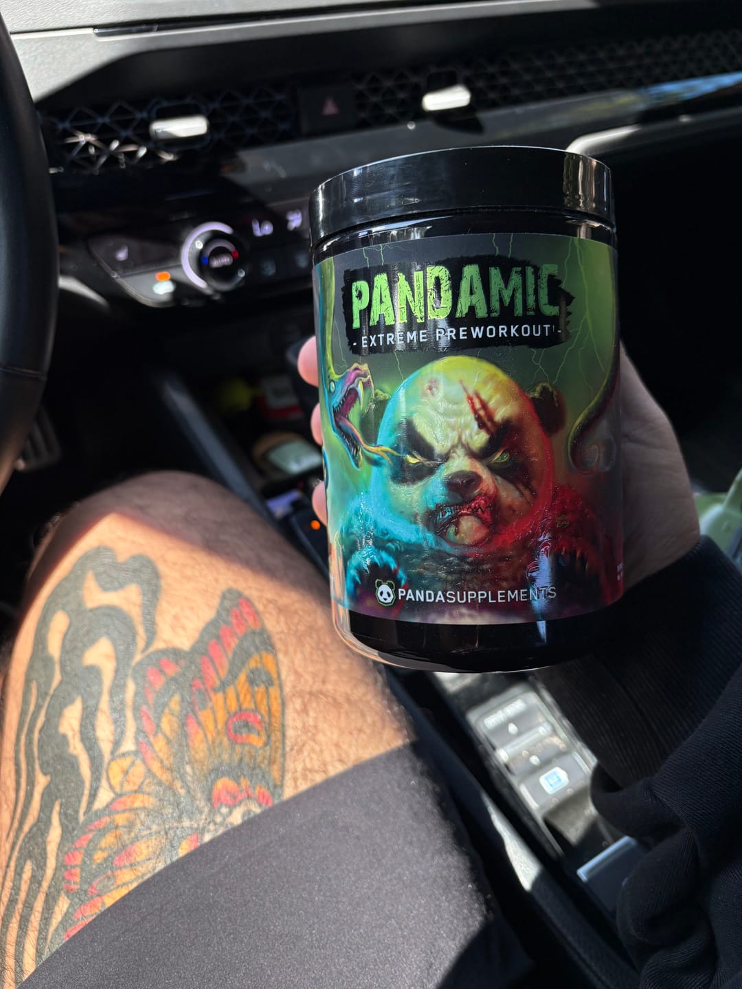 Customer photo review of PANDAMIC PRE-WORKOUT