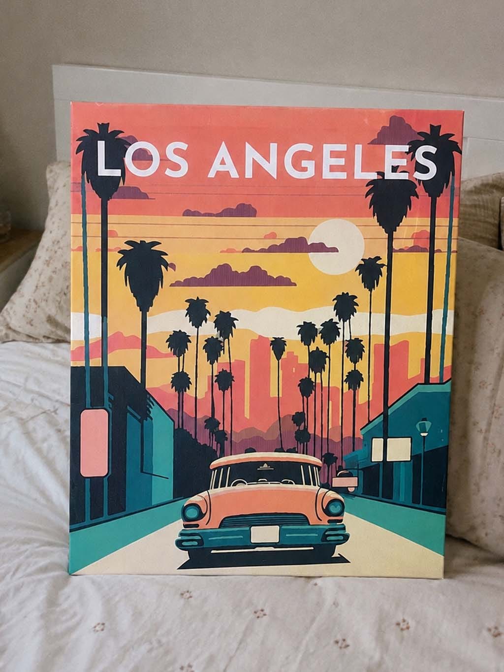 Customer photo review of Affiche Vintage Los Angeles