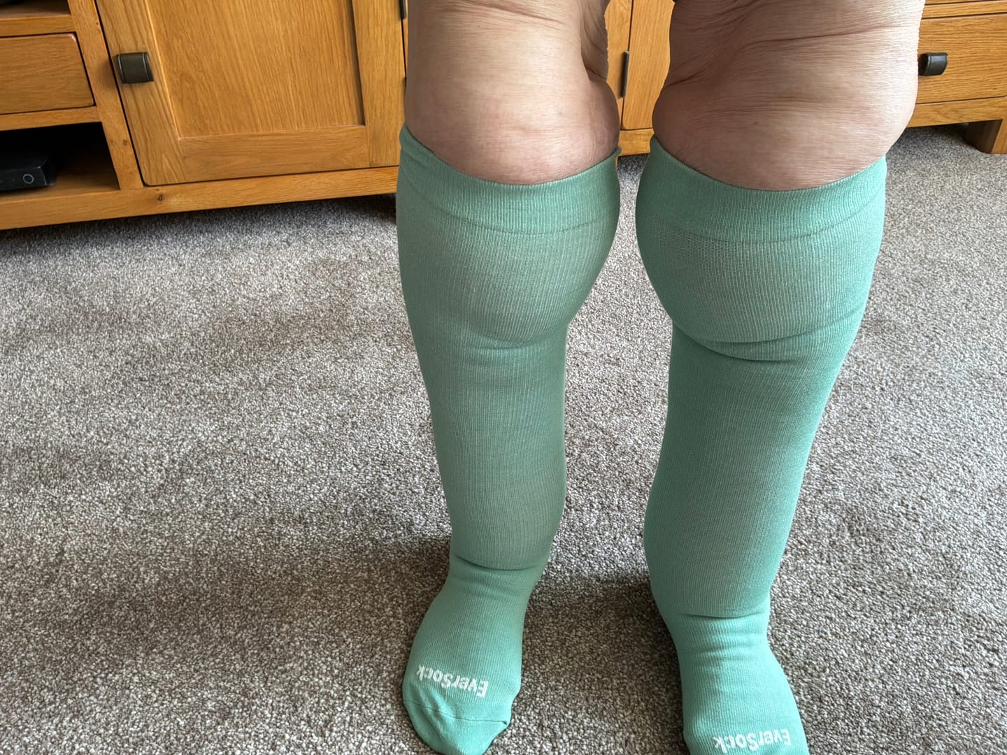 Customer photo review of EverSock™ Bamboo Compression Socks