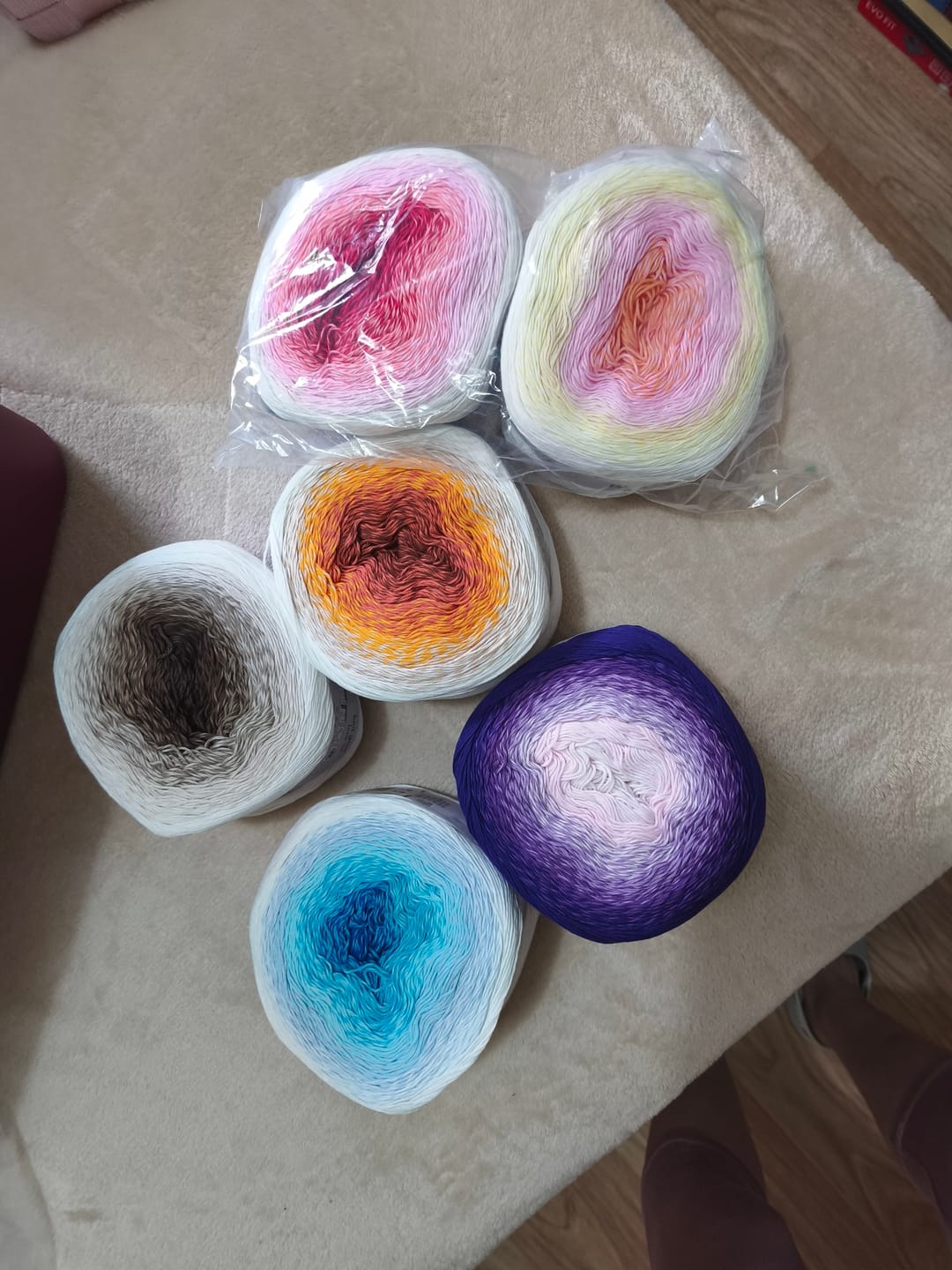 Customer photo review of YarnArt Rosegarden