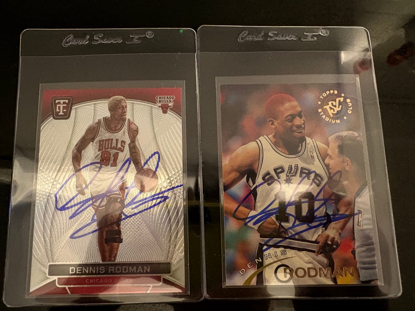 Customer photo review of Dennis Rodman Autograph Signing
