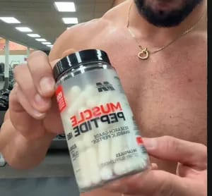 Customer photo review of Suplemento Muscle Peptide 84 capsulas