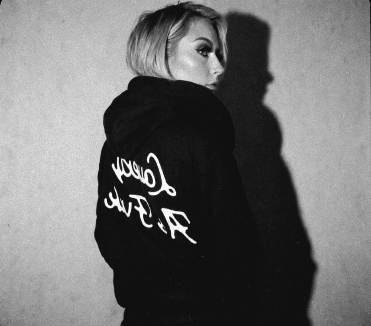 Customer photo review of Barbed Wire Zip Up Hoodie