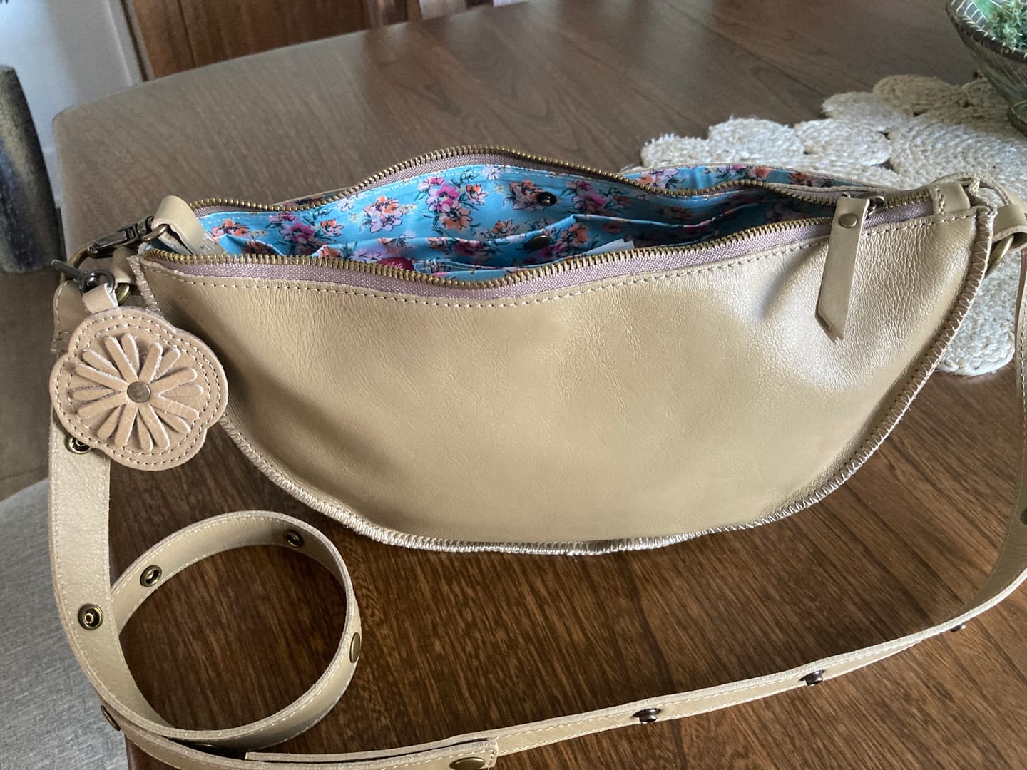 Customer photo review of Seashell Flower Charm