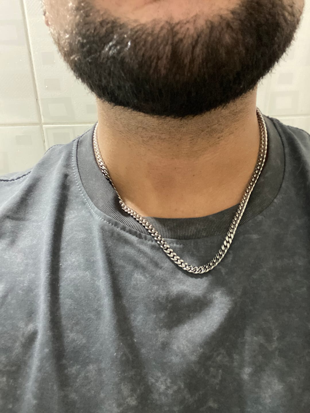 Customer photo review of Cadena Miami Cuban 5mm