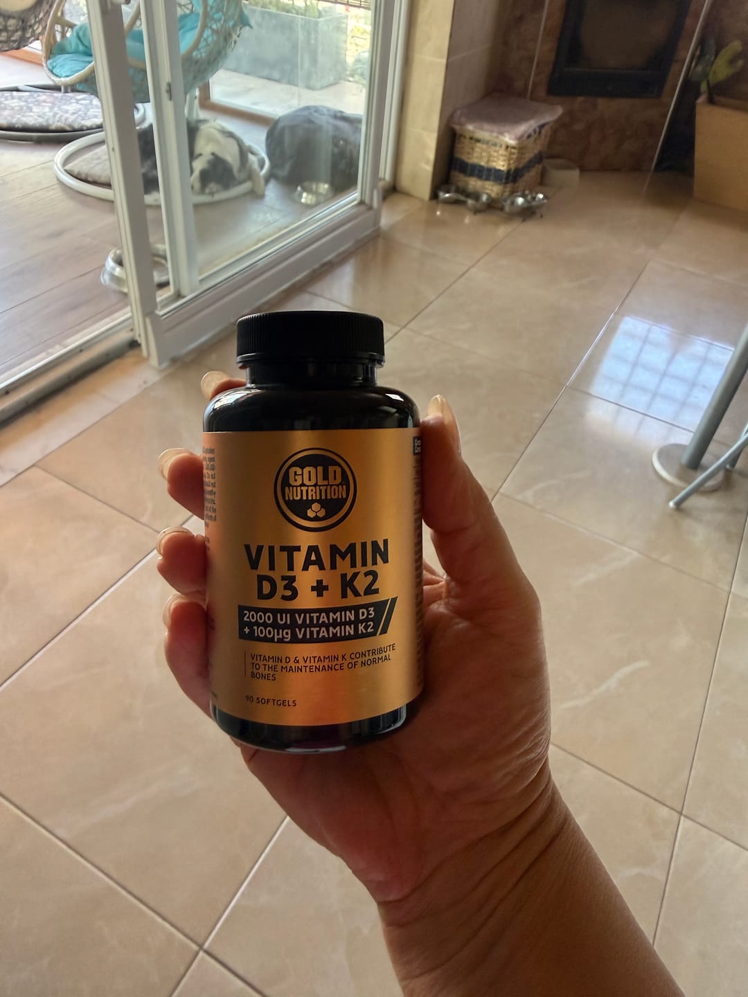 Customer photo review of Vitamin D3 (2000 IU) + K2