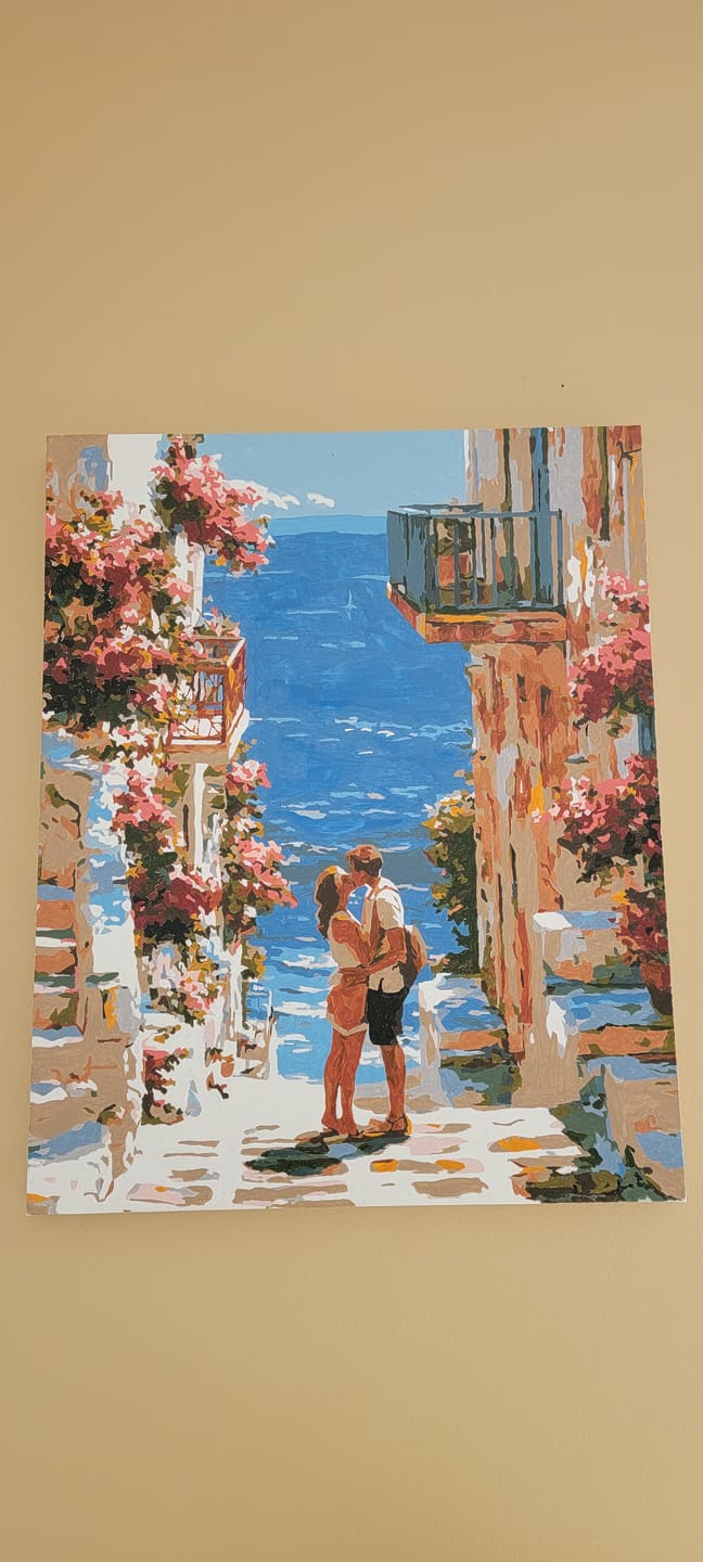 Customer photo review of Summer Love | Paint by Number