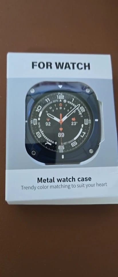Customer photo review of Samsung Galaxy Ultra/Ultra2 Silicone Sport Watch Band - Acrylic Case