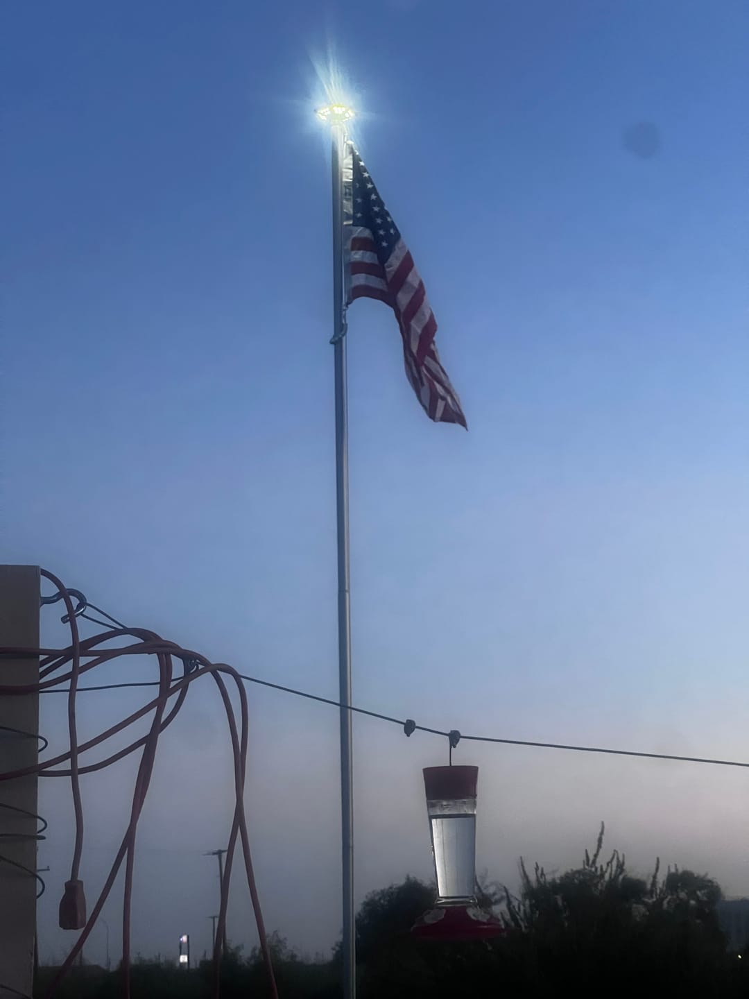 Customer photo review of 3' x 5' American Flag