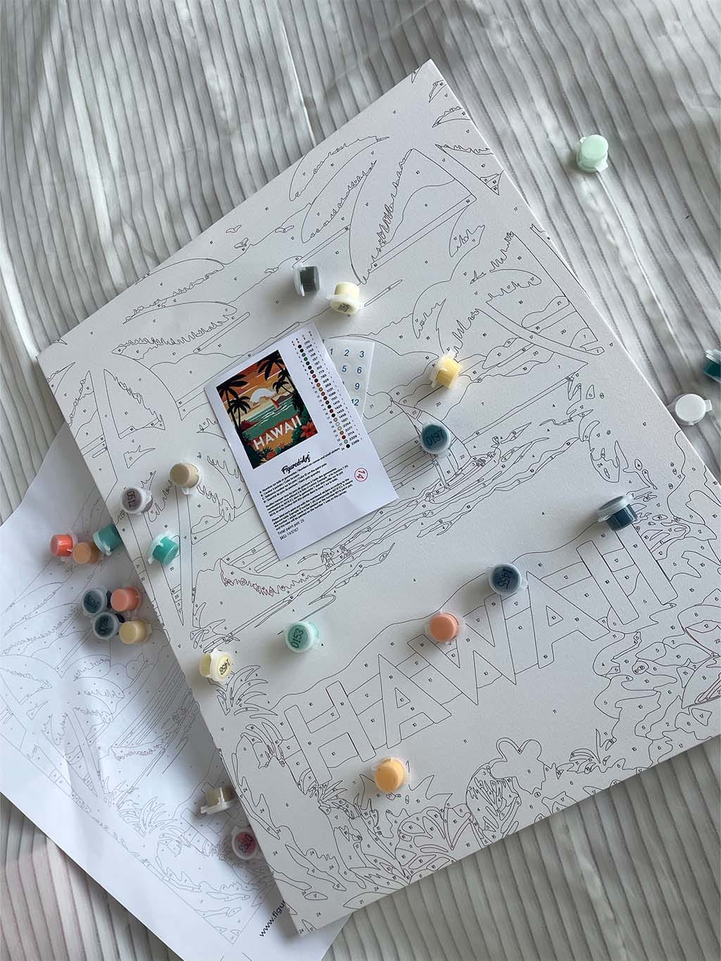 Customer photo review of Affiche Vintage Hawaii