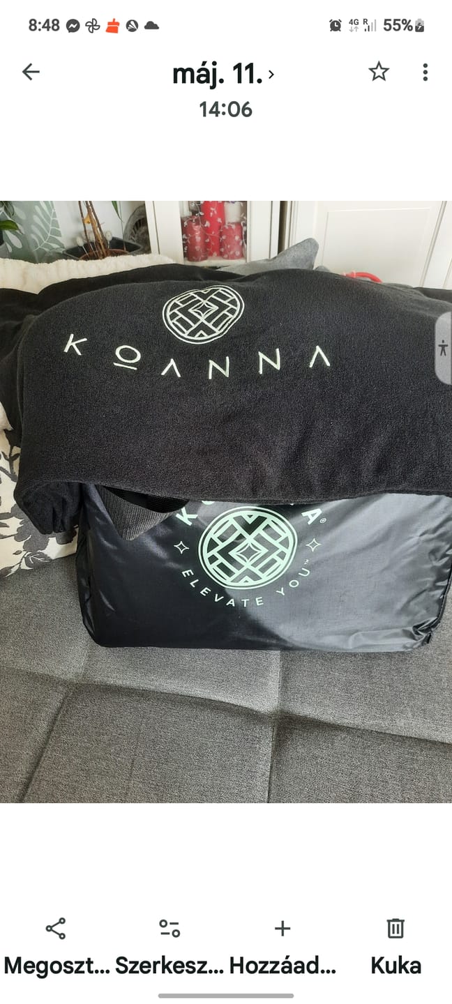 Customer photo review of Koanna® Infrarot-Saunadecke