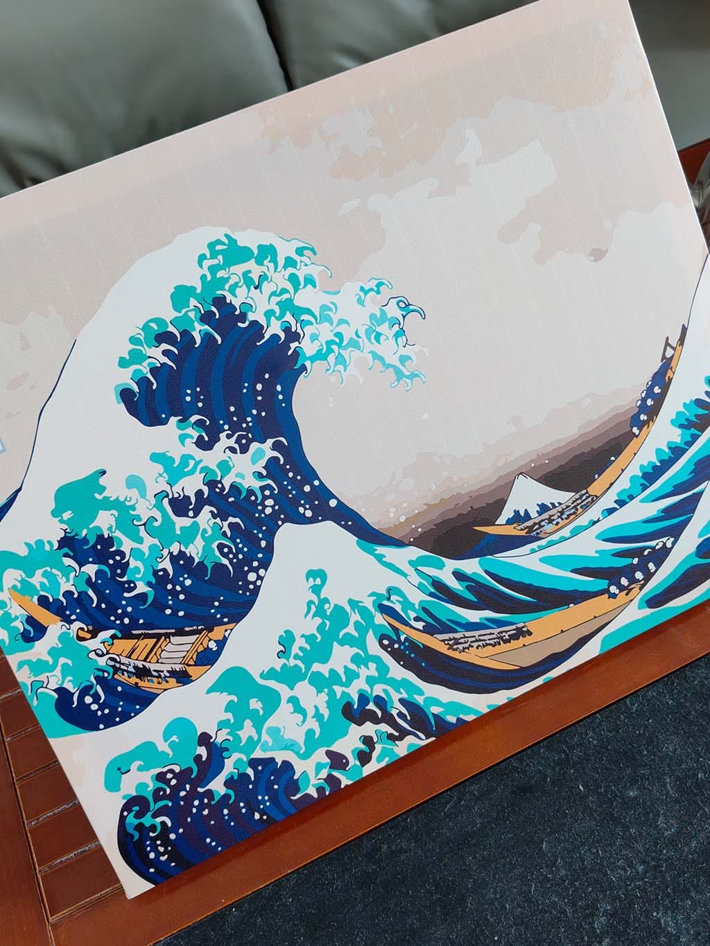 Customer photo review of La Grande Vague de Kanagawa - Katsushika Hokusai