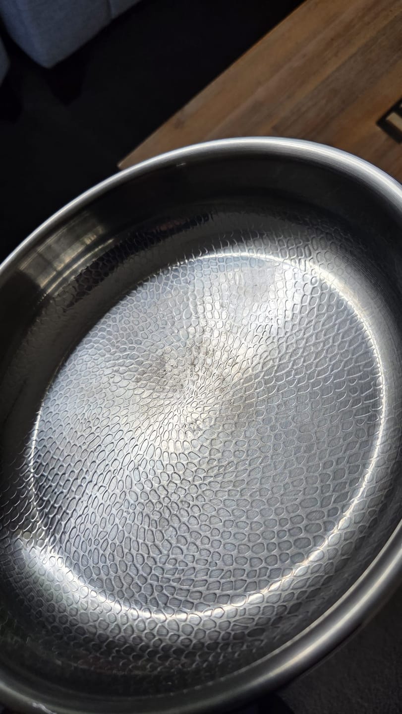 Customer photo review of Titanium Frying Pan I Chemical & PFAS-Free
