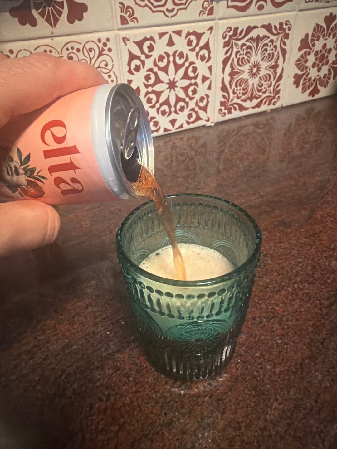Customer photo review of Non-Alcoholic Negroni