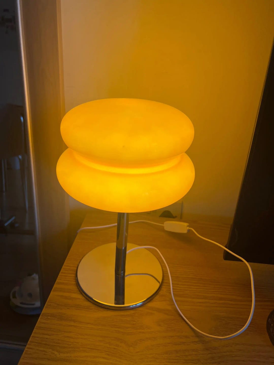 Customer photo review of Macaron Stack Table Lamp