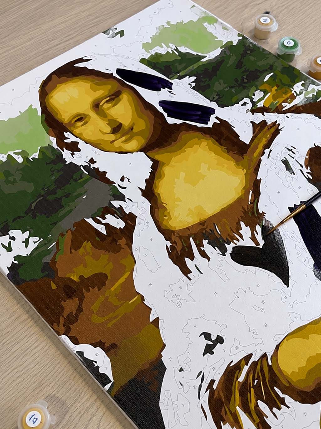 Customer photo review of Da Vinci Mona Lisa La Joconde