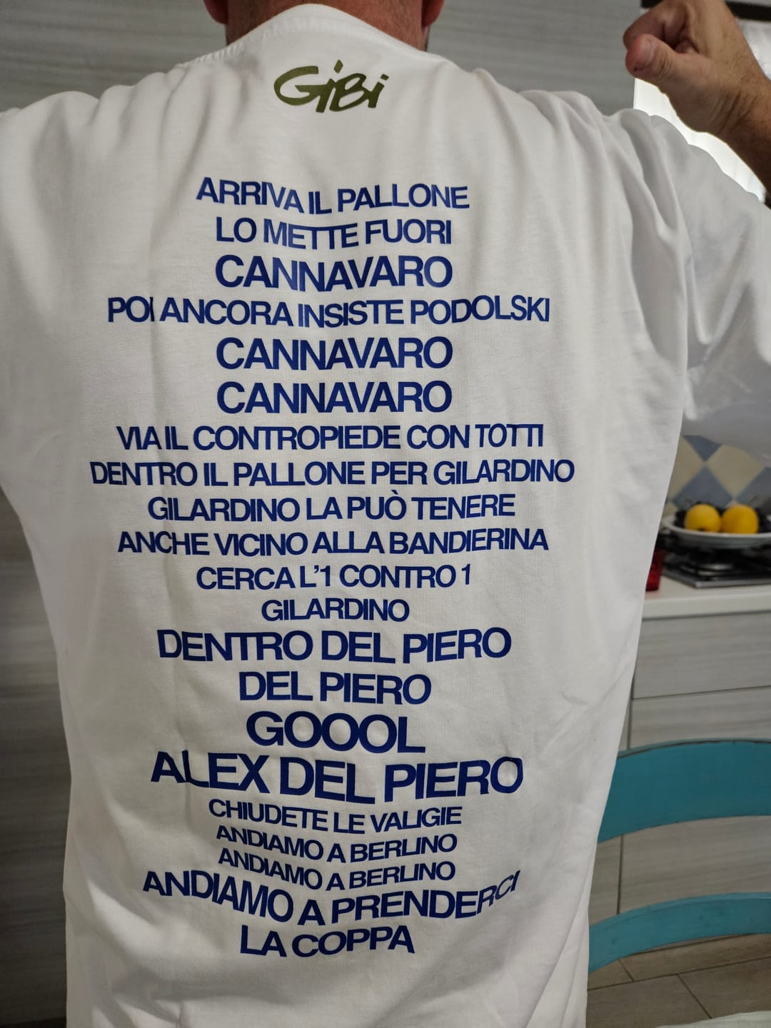 Customer photo review of T-Shirt CHIUDETE LE VALIGIE