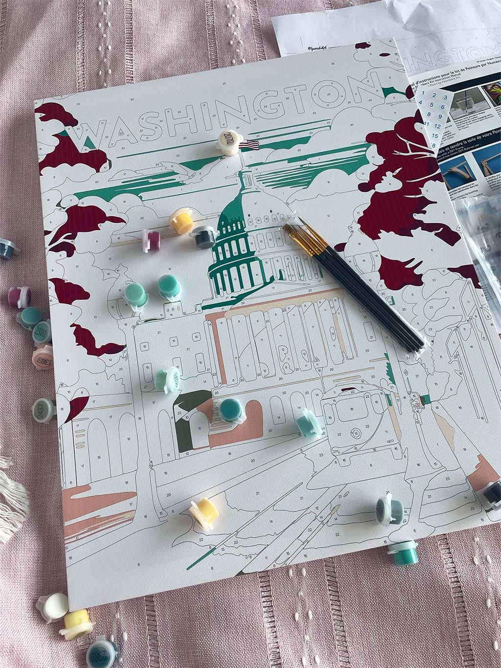 Customer photo review of Affiche Vintage Washington