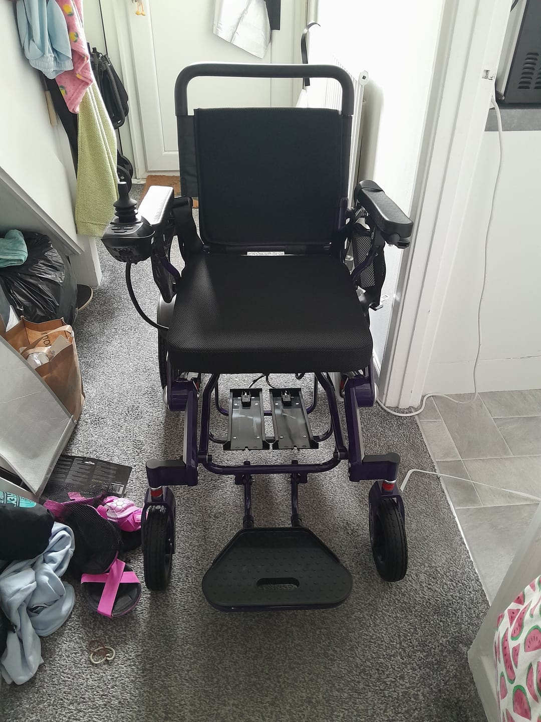 Customer photo review of Lightweight Electric Wheelchair | Folding Powerchair | Freedom Pro ST
