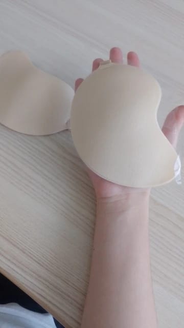 Customer photo review of Stick On Bra