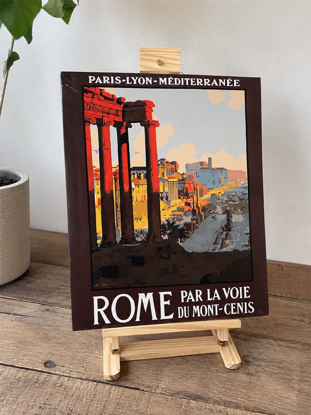 Customer photo review of Affiche vintage de Rome