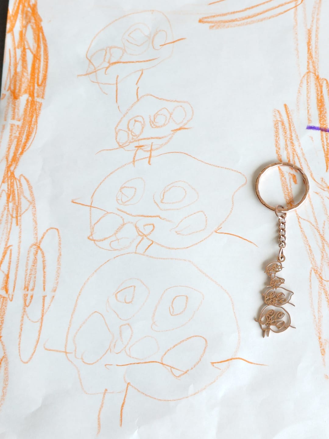 Customer photo review of 【期間限定販売7/6〜7/12】お絵描きが素敵なアクセサリーに大変身♪お絵描きアクセサリー