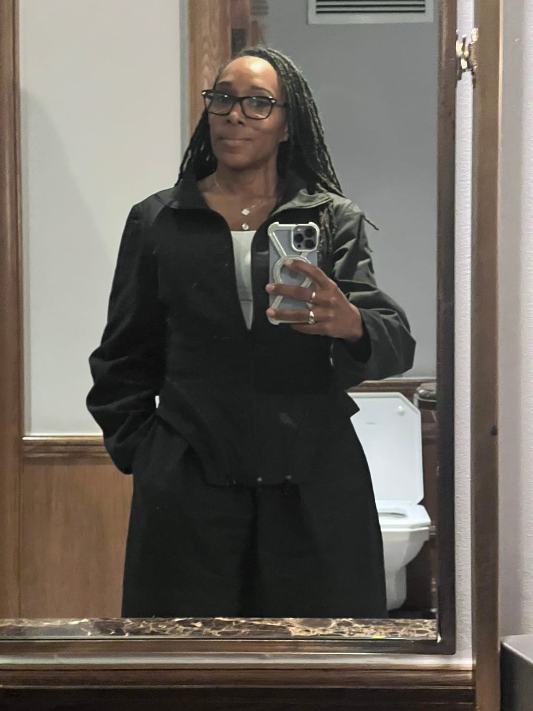 Customer photo review of Alexa Jacket - Black