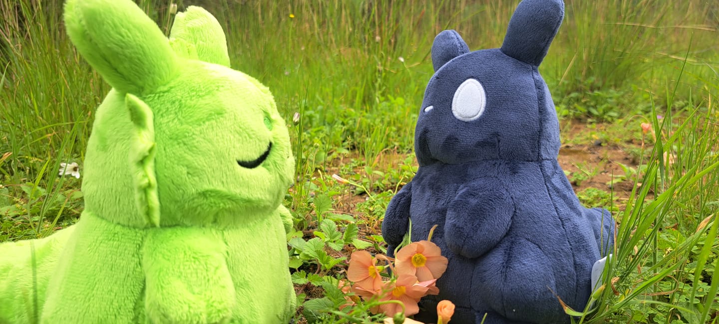 Customer photo review of Rain World - The Watcher Slugpup Plush