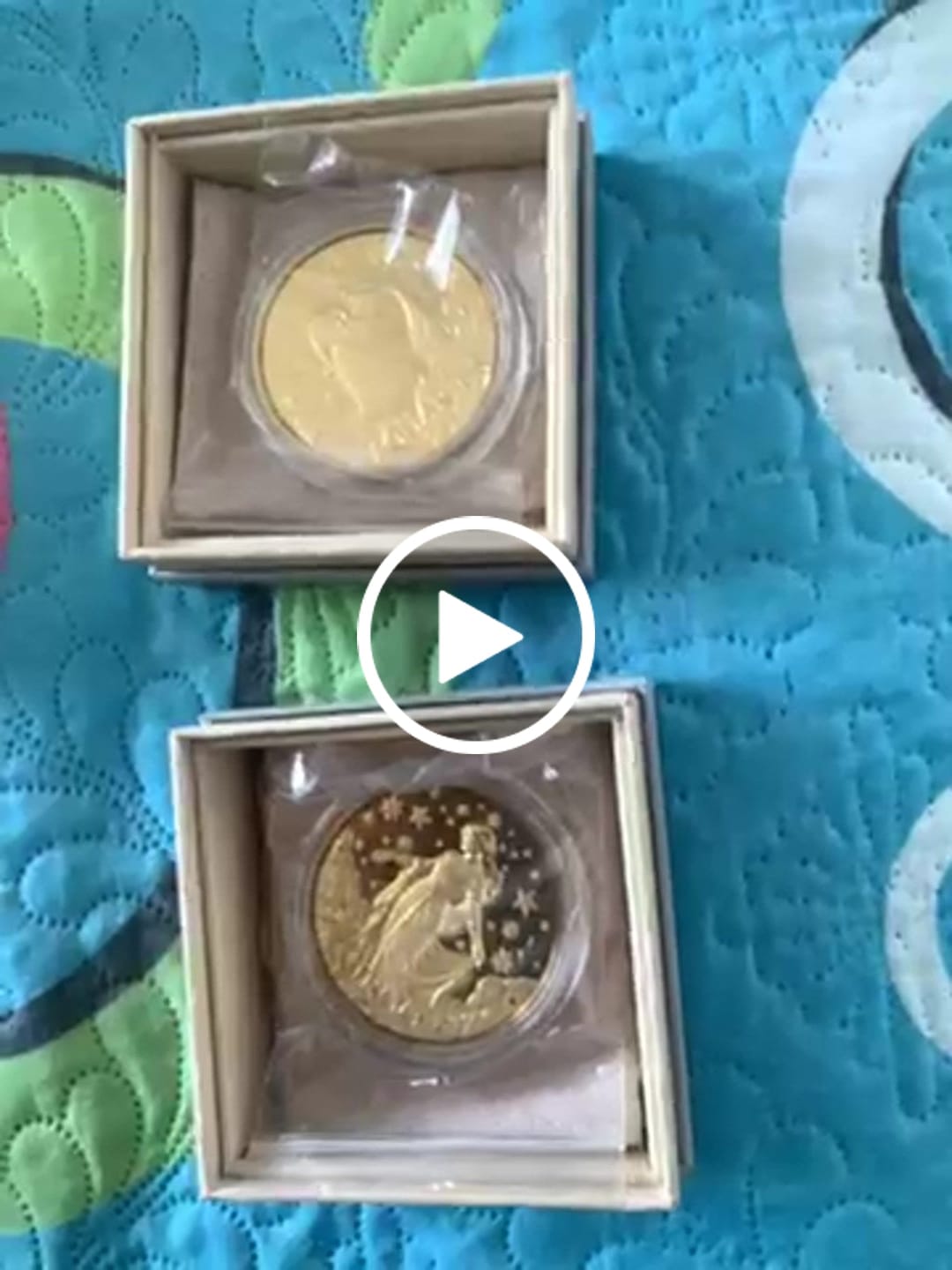 Customer video review of 24K Yellow Gold (99.99% Gold Purity) Zodiac Sign Coin