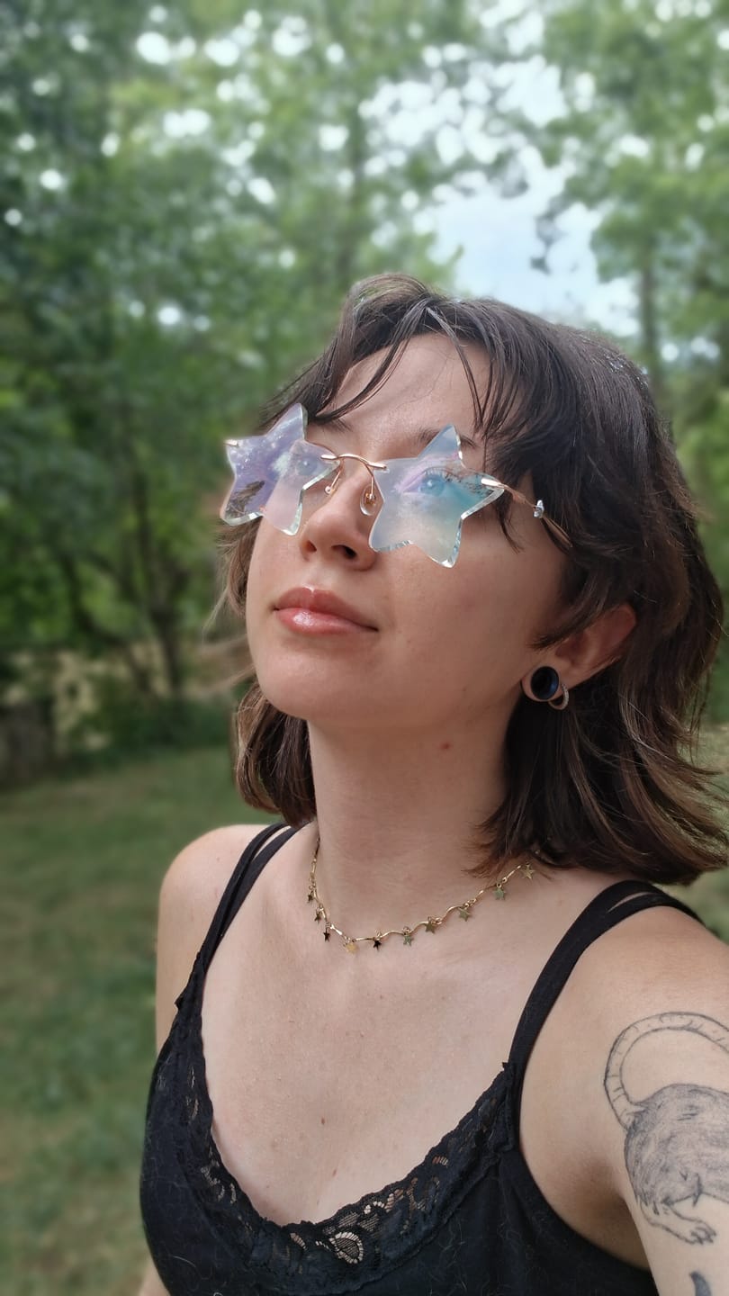 Customer photo review of Starr Eyeglasses
